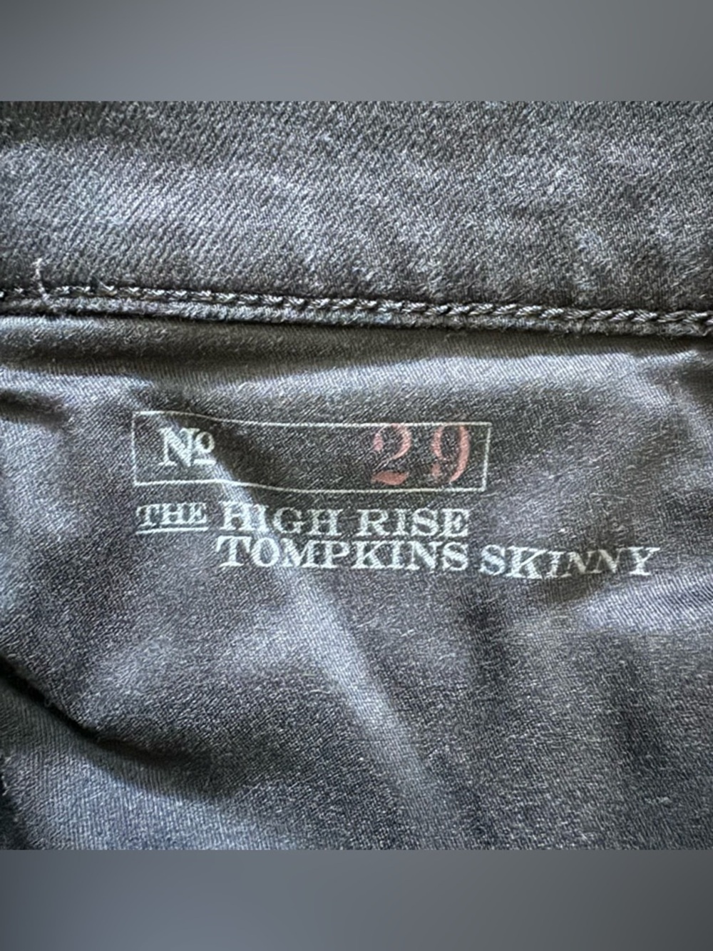 Polo Ralph Lauren Tompkins Skinny High-Rise Black Jeans 29 - Picture 12 of 12